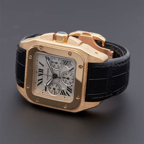 used cartier santos 100|cartier santos 100 price uk.